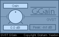 Original GVST GGain screenshot