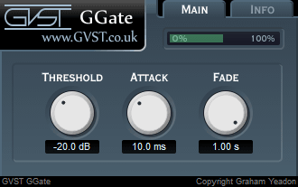 GGate user interface